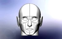 Human Head CAD | 3D