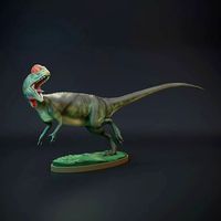 Dilophosaurus running | 3D