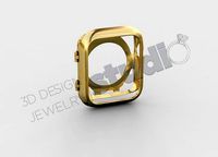 Luxury iWarch 7 45mm case | 3D