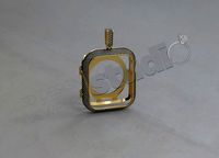 Luxury iWatch series 7 45mm pendant  | 3D