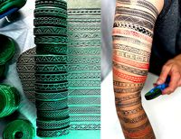 Stamp Wheels for Bodypaint - Maori Tattoos | 3D