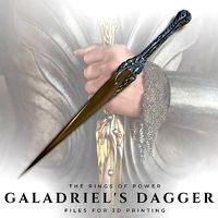 Dagger of Galadriel from The Rings of Power | 3D