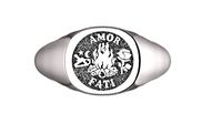 Amor fati ring greek ancient Ring  | 3D