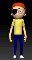 Evil Morty FANART | 3D