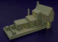 Medieval Bowyer Tabletop Terrain 28 MM | 3D