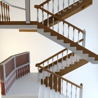 Stair 3D Model