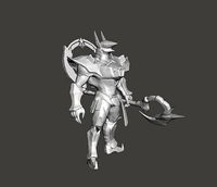 Armored Titan Nasus 3D Model | 3D