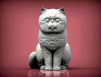 Exotic Shorthair Snoopy cat | 3D