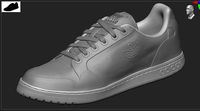 shoes adiddas high poly | 3D