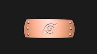 Naruto Konoha Band from Naruto Shippuden | 3D