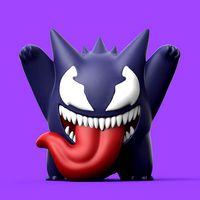 POKEMON - VENOM x GENGAR | 3D