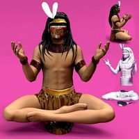 Native American - Piel roja | 3D