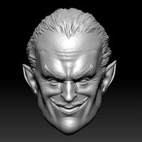 SINSESTRO YELLOW LANTERN HEADSCULPT | 3D