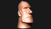 Moai statue - Easter Island | 3D