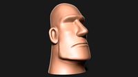 Easter Island Moai Statue | 3D