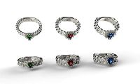 CUBAN LINK HEART RING | 3D