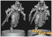 Angron anime figurine | 3D