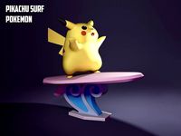 PIKACHU SURF | 3D