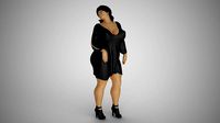 Reckless Heavy Woman | 3D
