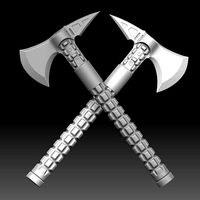 Combat Tactical Axe printable | 3D