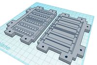 3D Printable Mold for Exactra Calculator Bubble Strip | 3D