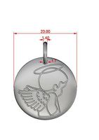 Angel Pendant | 3D