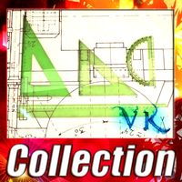 4 Rulers Collection 3D Model