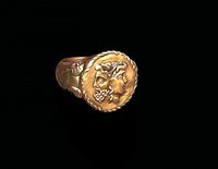 old coin ring | 3D