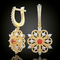 Exclusive Earrings model 3D printable model 0100 | 3D