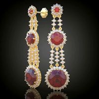 Exclusive Earrings model 3D printable model 0099 | 3D