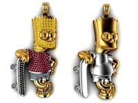 Simpsons Barts pendant | 3D