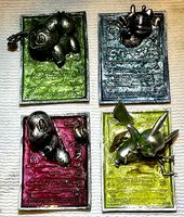 Pikachu Charmander Squirtle Bulbasaur 3D Pokemon Cards | 3D