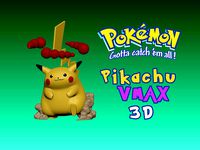 Pikachu VMAX - 3D Print Ready | 3D