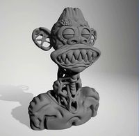 Mutant Ape Bust 3 | 3D