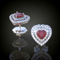 Exclusive Earrings model 3D printable model 0028 | 3D