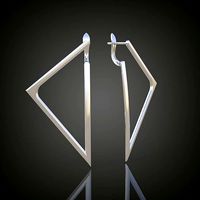 Exclusive Earrings model 3D printable model 0025 | 3D