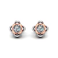 Solitaire Women Earring 3dm STL OBJ FBX Renders Details | 3D