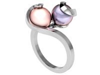 Pearl Ring 1313 | 3D
