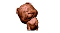 Bulldog 3D print model | 3D