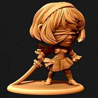 YorHa No 2 Type B Chibi figurine | 3D