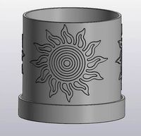 Sunny planter | 3D