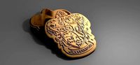 Gryffindor harry potter box eps svg CNC router and | 3D