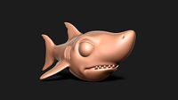 Cartoon Shark | 3D