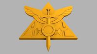 The Owl House Emperors Coven Badge Cosplay | 3D