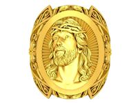 new jesus men ring 3723 | 3D