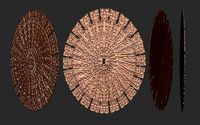 feral predator prey shield opened and closed versions | 3D