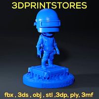 PUBG Bobblehead ready to 3dprint | 3D