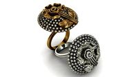 Flower Diamond ring | 3D