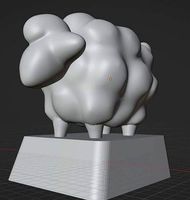 keycap pokemon mareep | 3D