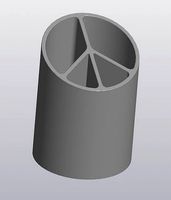 Peace Penholder Vase | 3D